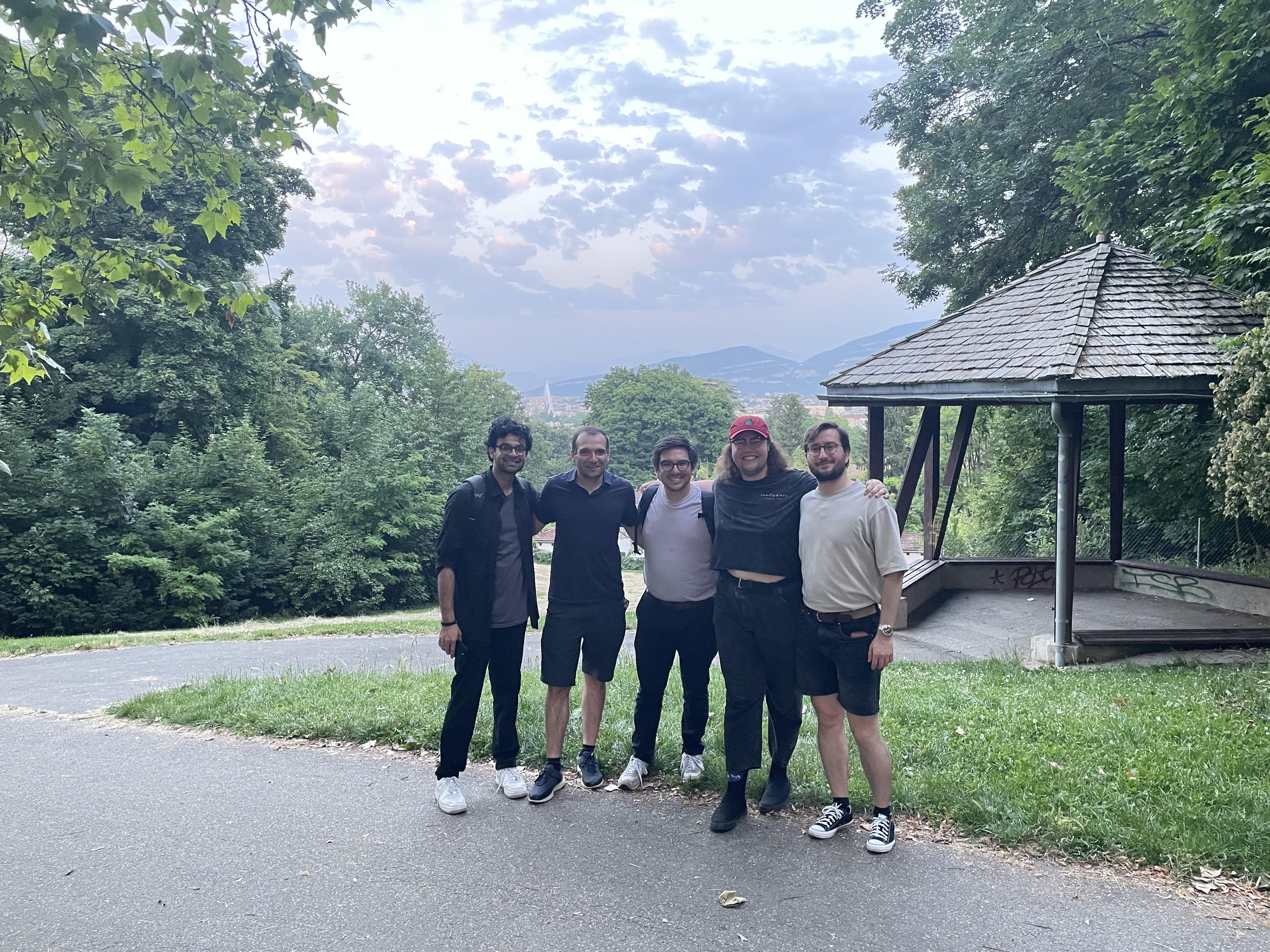 A photo from a group outing